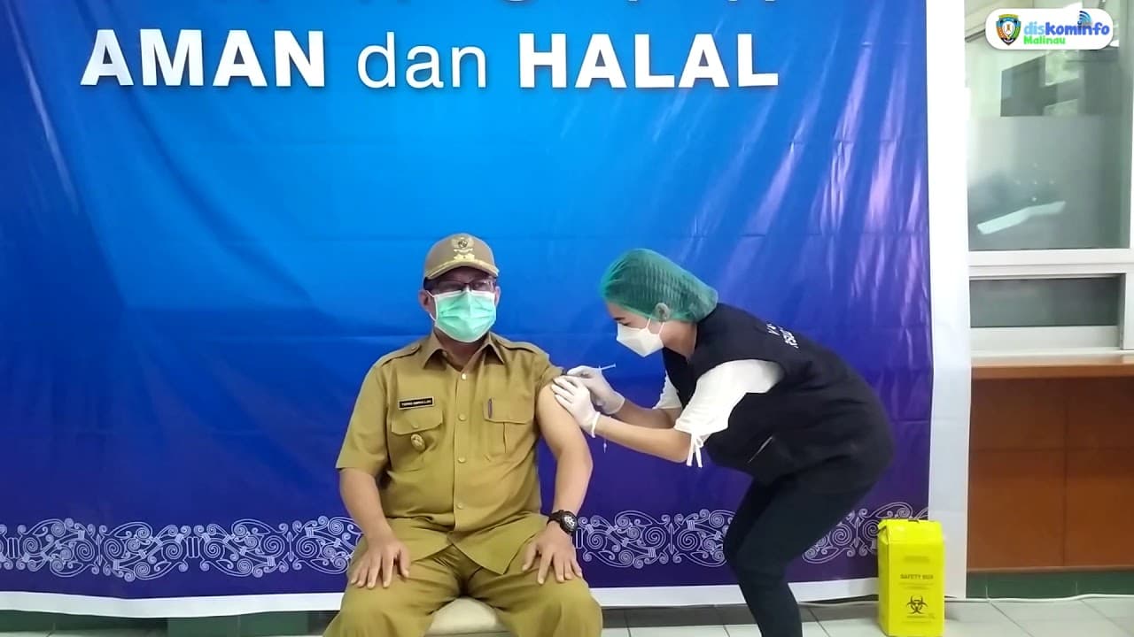 Pemkab Malinau Gelar Pencanangan Pemberian Vaksin Covid-19 Tahap II