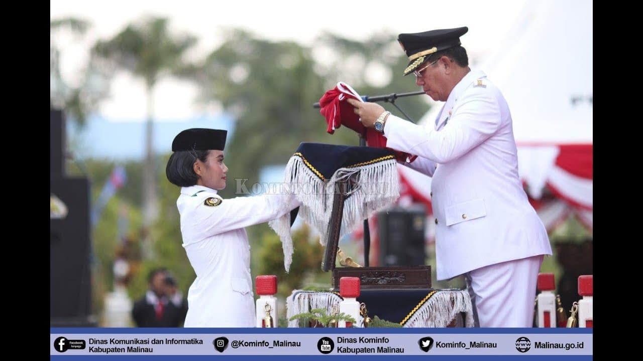 UPACARA KEMERDEKAAN REPUBLIK INDONESIA KE 74 DI KABUPATEN MALINAU
