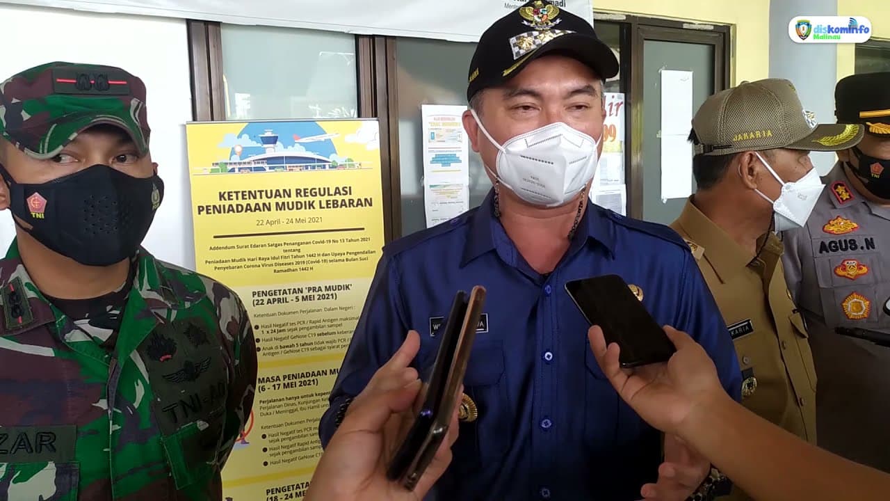 Monitoring Persiapan Pos Perbatasan Menjelang Idul Fitri 1442 Hijriah