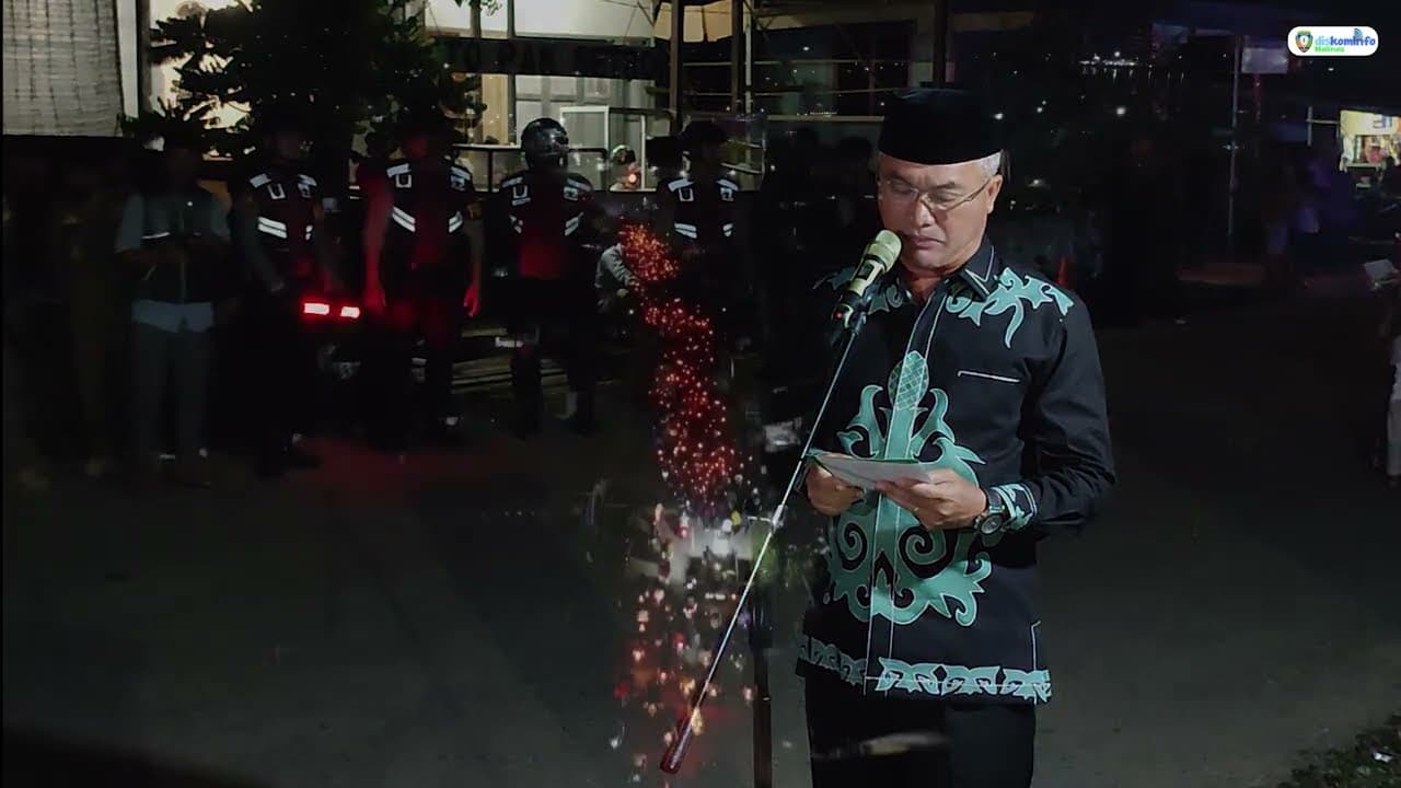 Bupati Lepas Peserta Pawai Obor Sambut Hari Raya Idul Adha