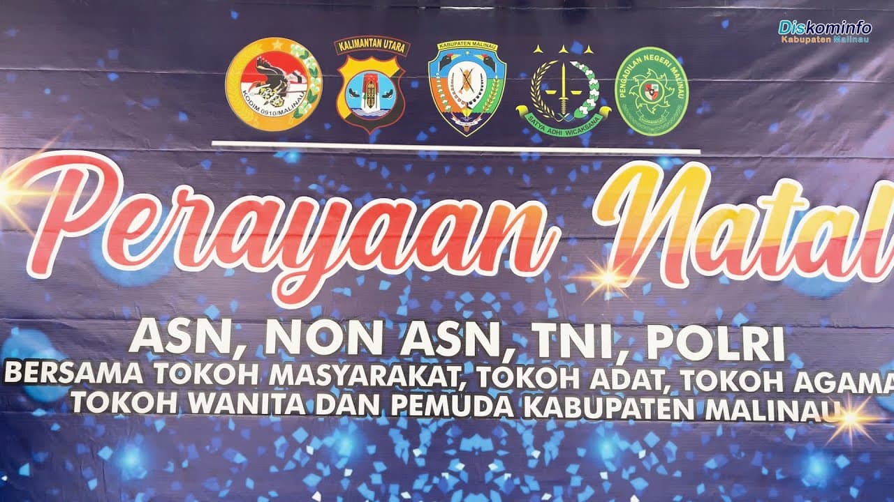 PERAYAAN NATAL BERSAMA ASN, NON ASN, TNI, POLRI
