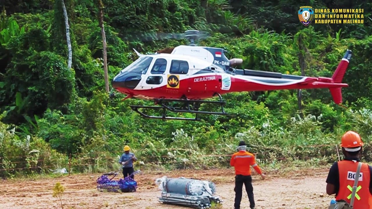 PEMBANGUNAN TOWER TELEKOMUNIKASI KOMINFO MALINAU