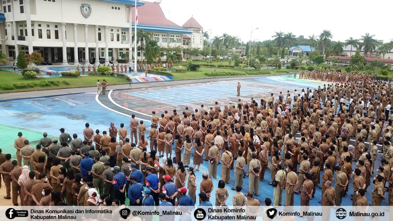 Pimpin Apel Perdana Pasca Libur, Bupati Sampaikan Pesan Kepada ASN