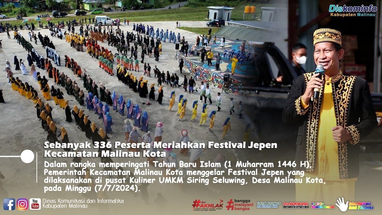 Festival Jepen Kecamatan Malinau Kota
